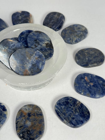Sodalite Flat Stone - mystery