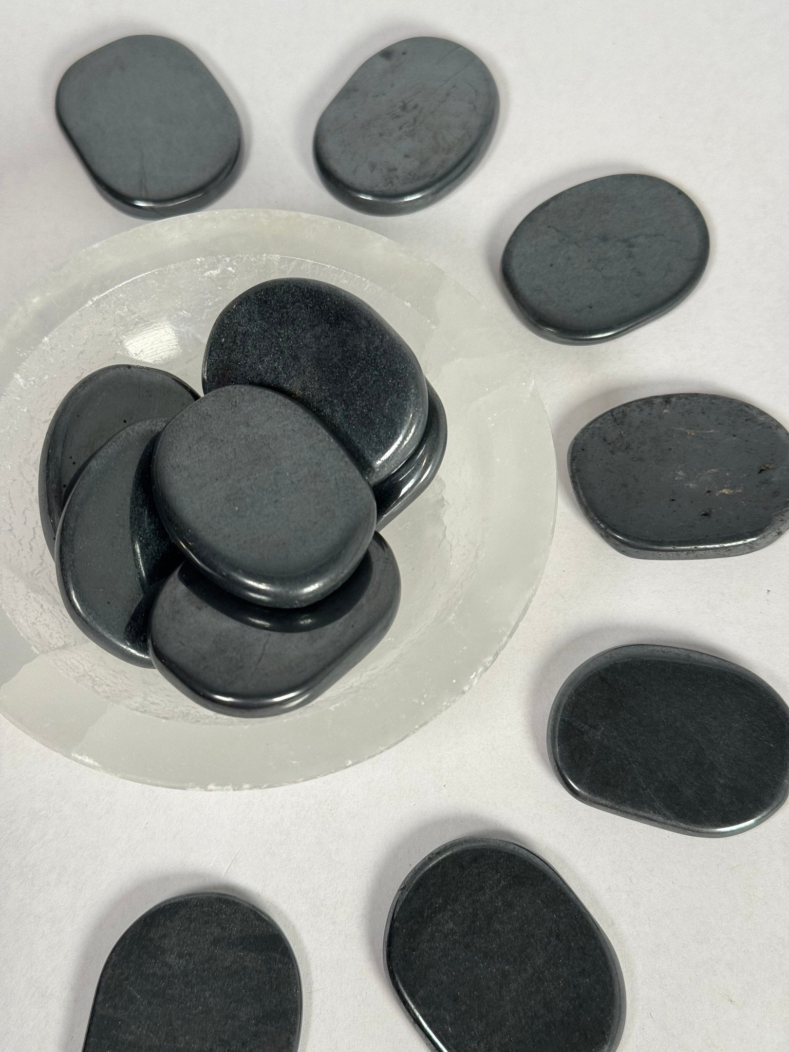 Hematite Flat Stone - mystery