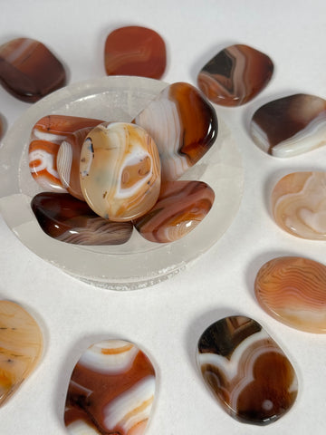 Agate Flat Stone - mystery