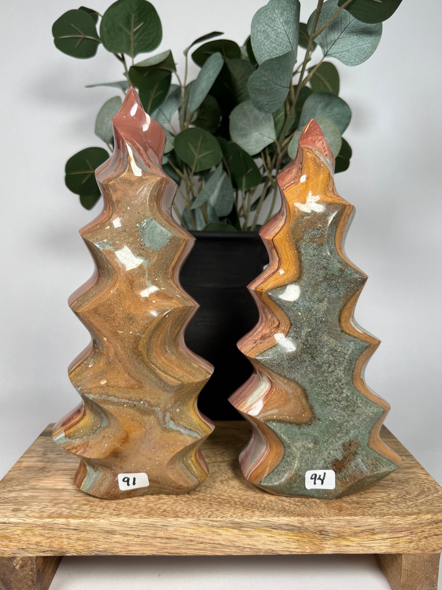 Polychrome Jasper Flames - you pick