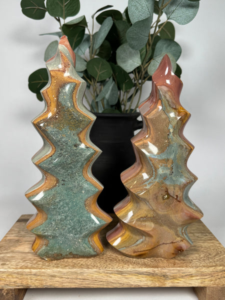 Polychrome Jasper Flames - you pick