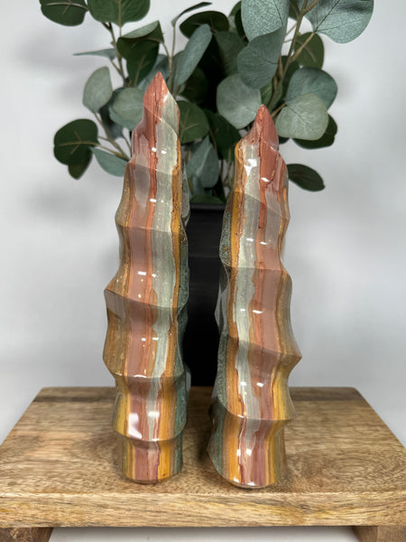 Polychrome Jasper Flames - you pick