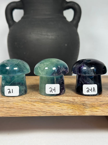 Fluorite Mushrooms - you pick