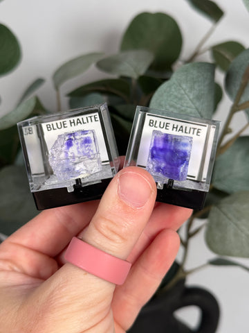 Blue Halite from Turkey - mystery