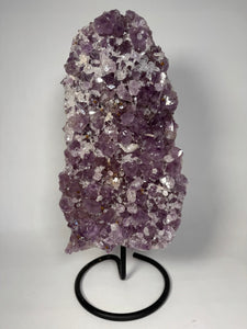 Amethyst x Calcite w/ Stand - 600