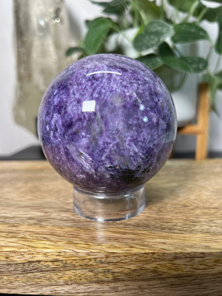 Charoite Sphere