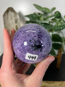 Charoite Sphere