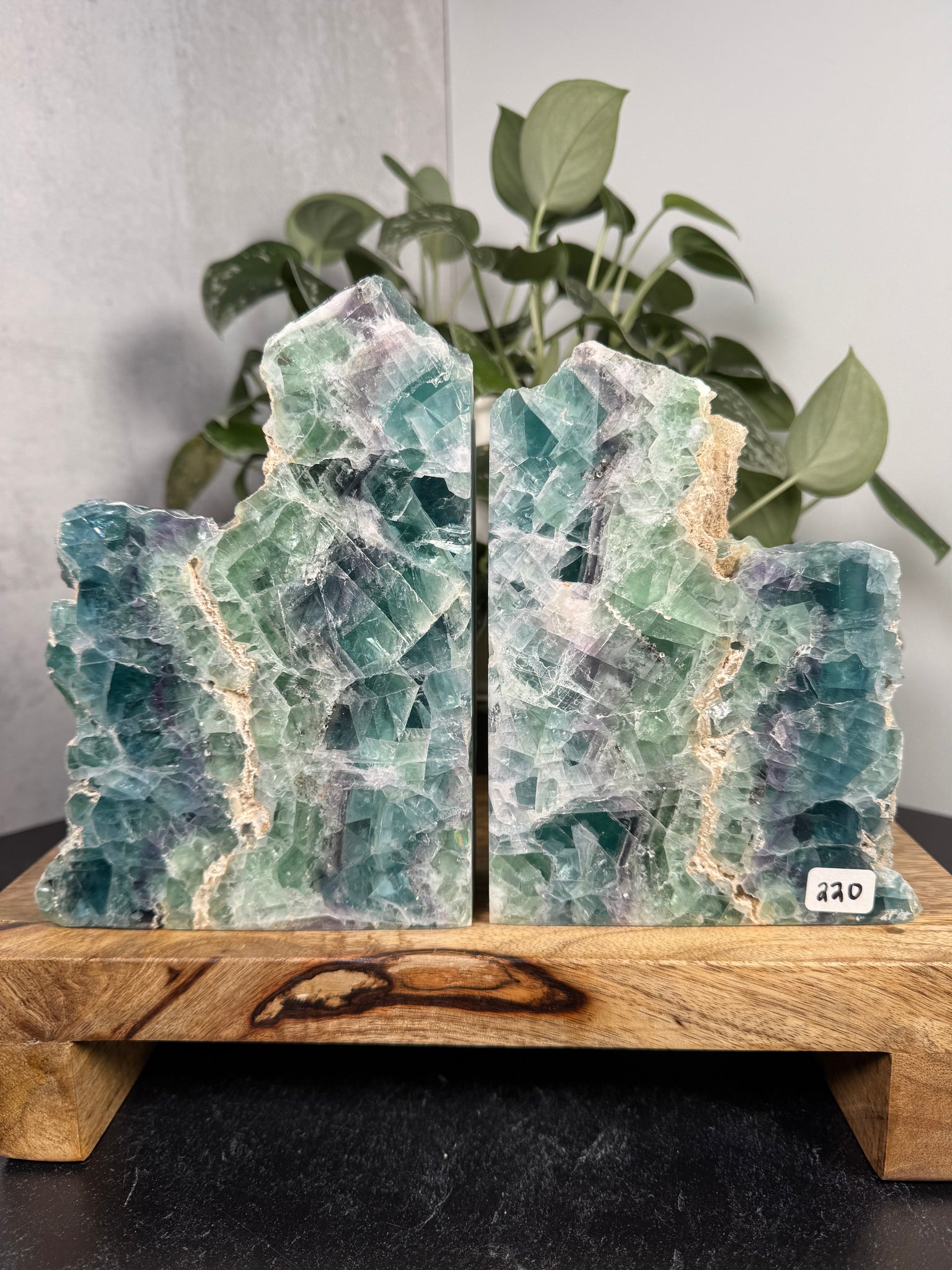 Fluorite Bookends - 220