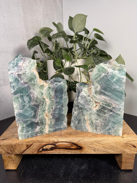 Fluorite Bookends - 220