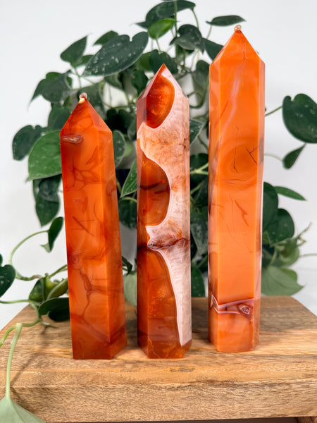Carnelian Agate Towers - you pick