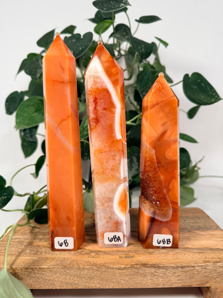 Carnelian Agate Towers - you pick