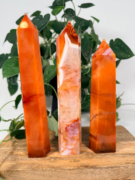 Carnelian Agate Towers - you pick