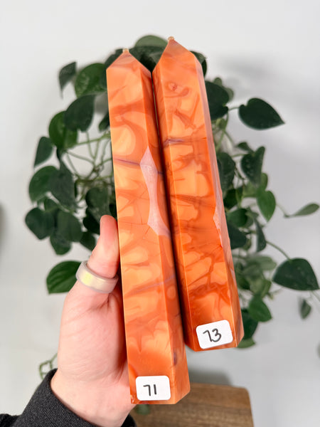 Carnelian Agate Towers - you pick