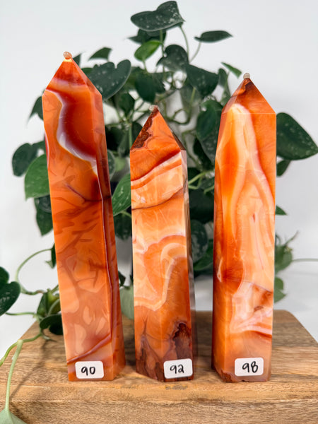 Carnelian Agate Towers - you pick
