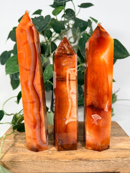 Carnelian Agate Towers - you pick