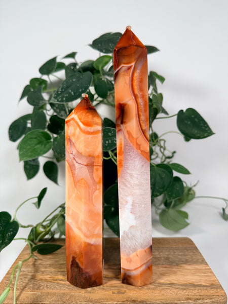 Carnelian Agate Towers - you pick