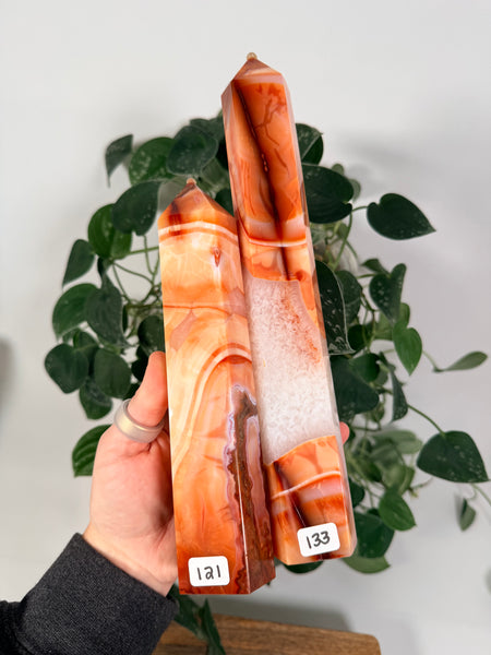 Carnelian Agate Towers - you pick