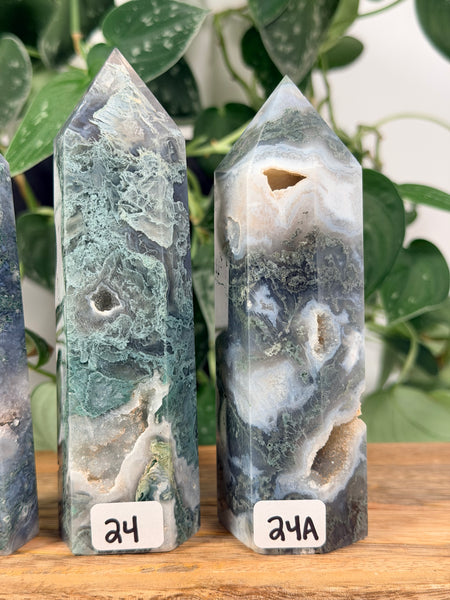 Moss Agate Towers - you pick