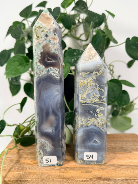 Moss Agate Towers - you pick