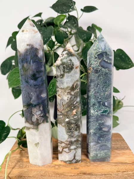 Moss Agate Towers - you pick