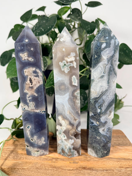 Moss Agate Towers - you pick