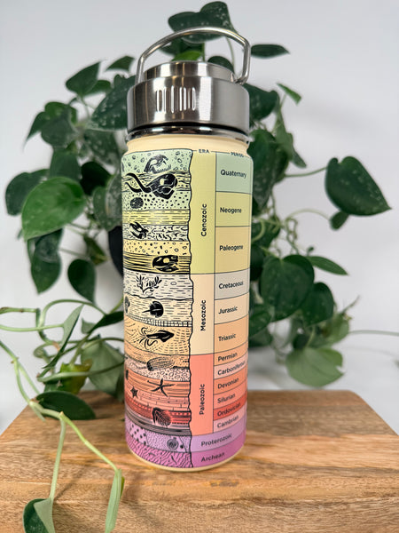 18oz Fossil Steel Bottle