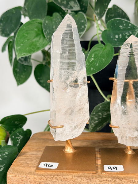 Lemurian Quartz w/ Stand - you pick