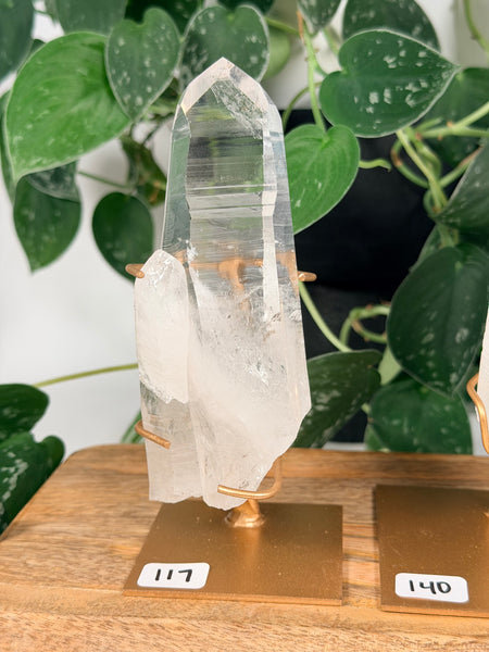 Lemurian Quartz w/ Stand - you pick