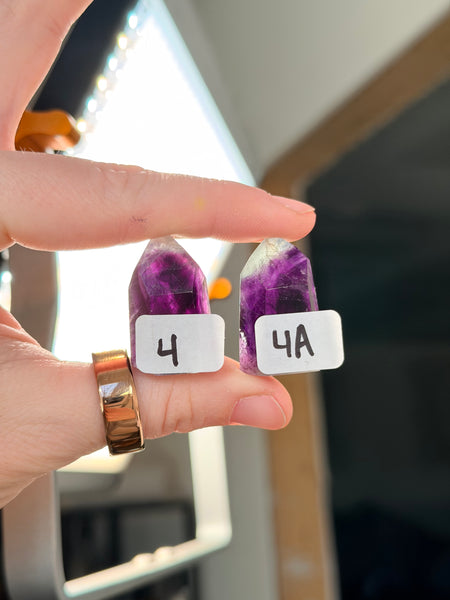 Brazilian Fluorite Towers - you pick