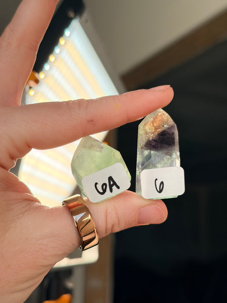 Brazilian Fluorite Towers - you pick