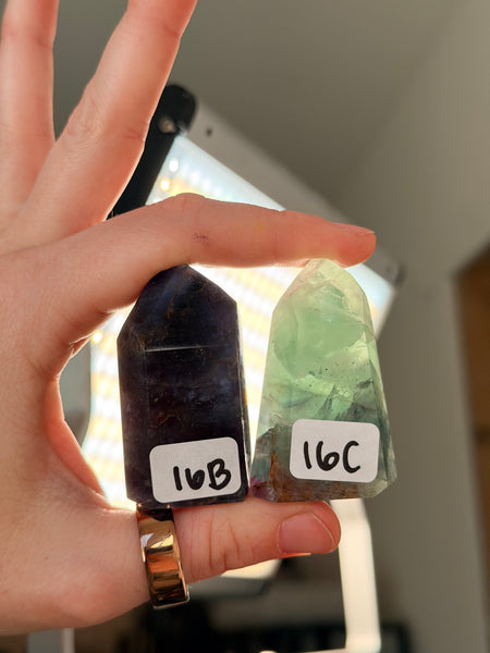 Brazilian Fluorite Towers - you pick