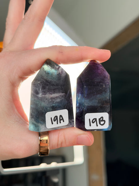Brazilian Fluorite Towers - you pick