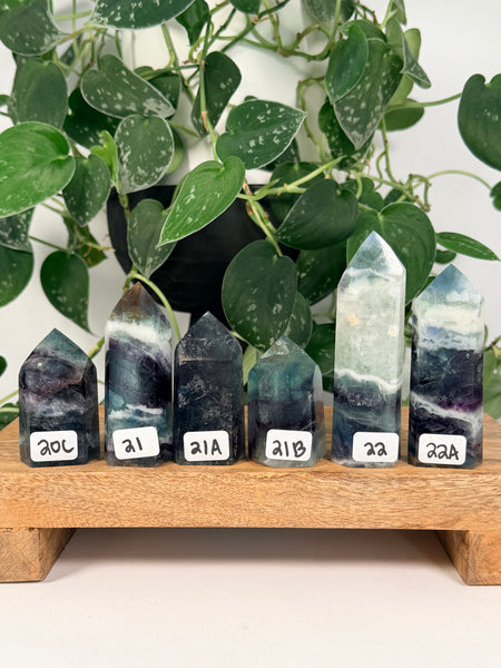 Brazilian Fluorite Towers - you pick