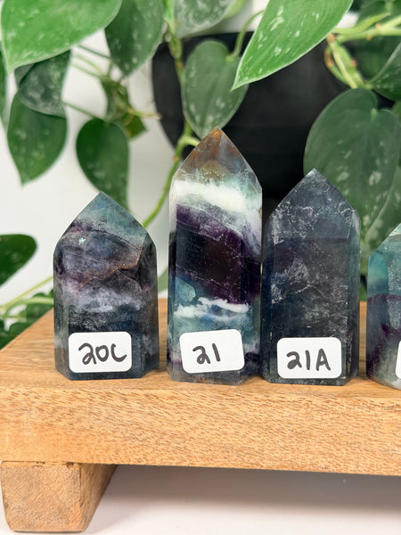 Brazilian Fluorite Towers - you pick