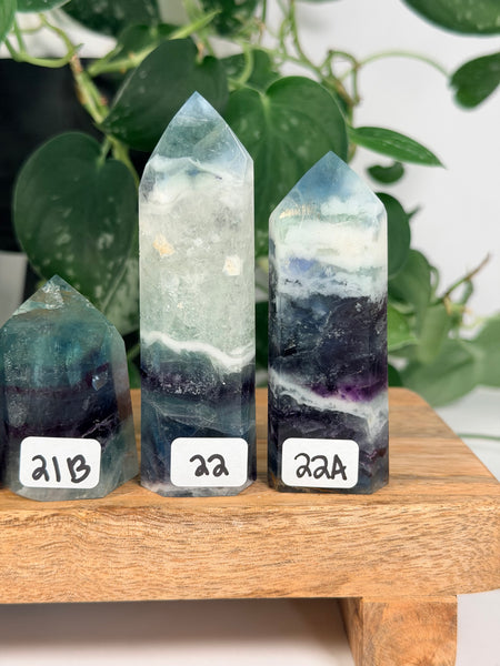 Brazilian Fluorite Towers - you pick