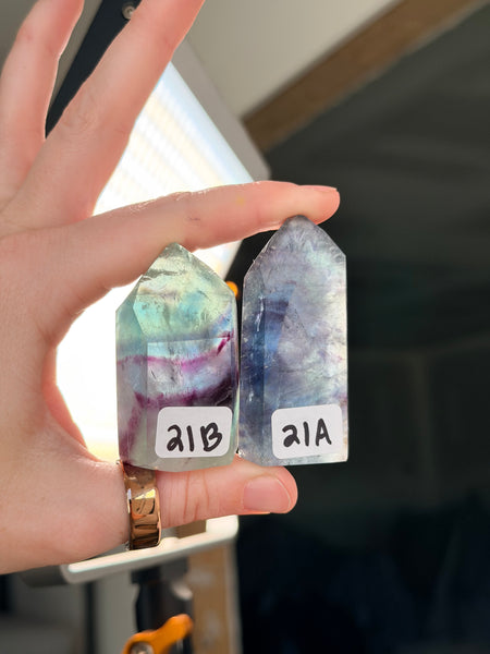 Brazilian Fluorite Towers - you pick