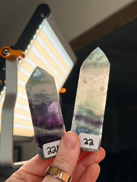 Brazilian Fluorite Towers - you pick