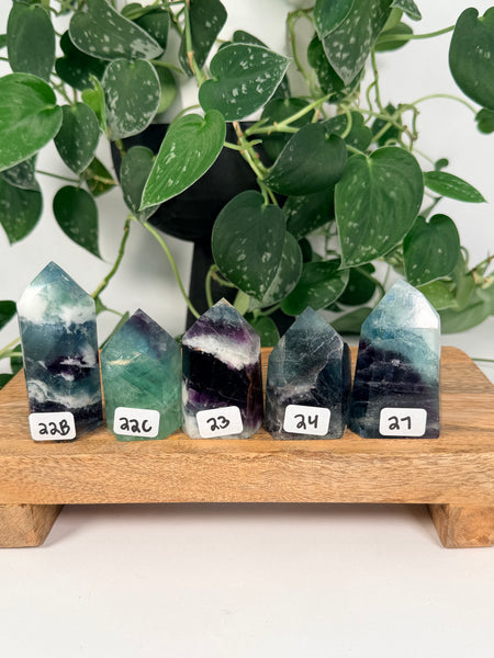 Brazilian Fluorite Towers - you pick