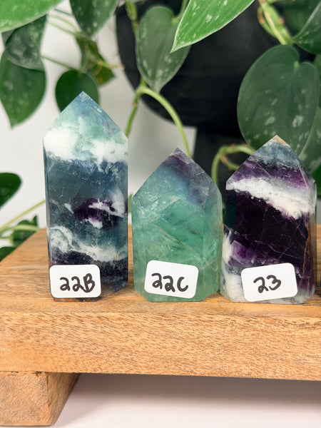 Brazilian Fluorite Towers - you pick