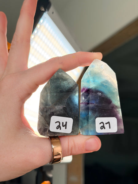 Brazilian Fluorite Towers - you pick