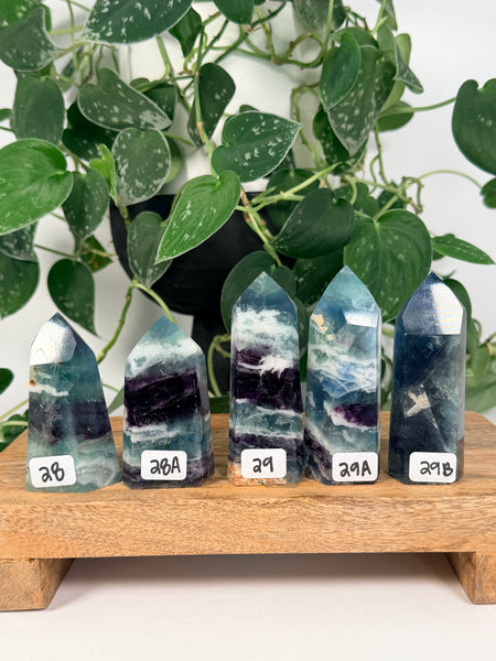 Brazilian Fluorite Towers - you pick