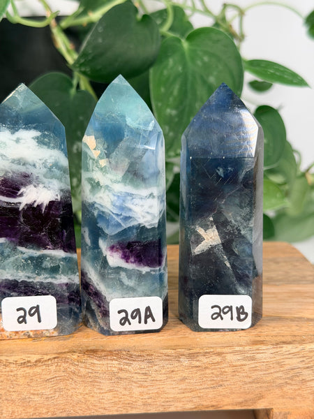 Brazilian Fluorite Towers - you pick