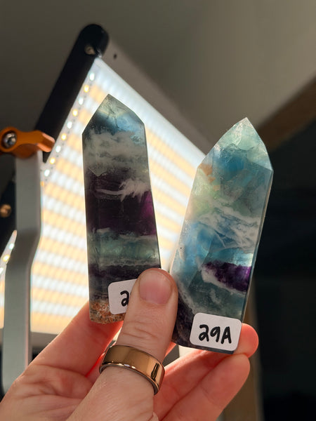 Brazilian Fluorite Towers - you pick