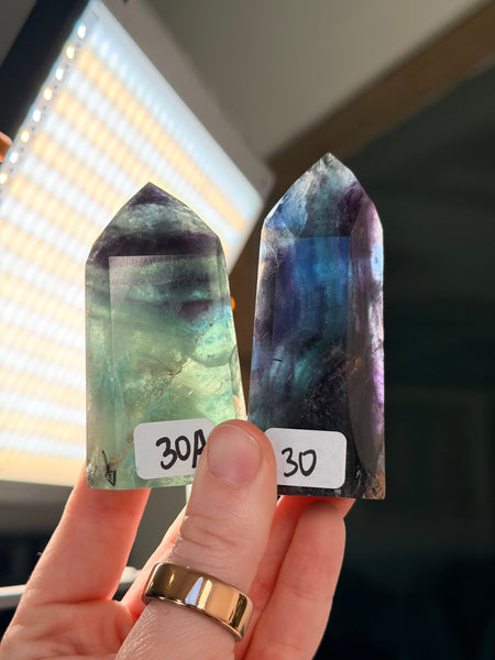 Brazilian Fluorite Towers - you pick