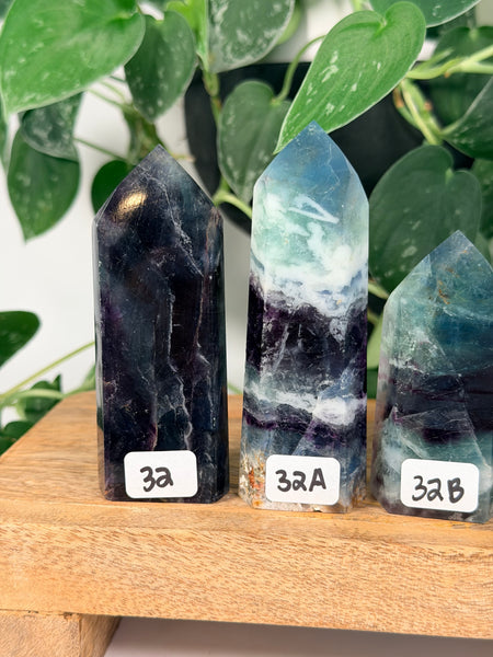 Brazilian Fluorite Towers - you pick