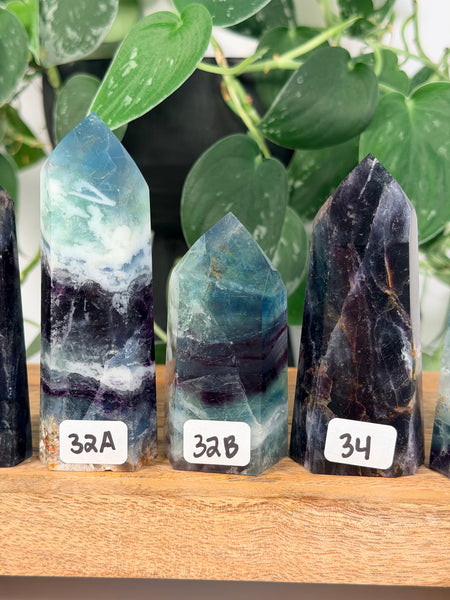 Brazilian Fluorite Towers - you pick
