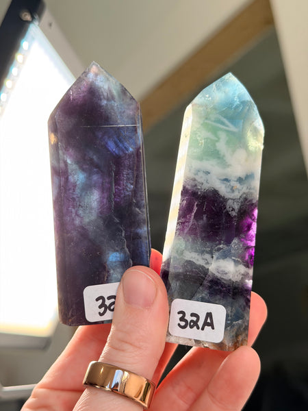 Brazilian Fluorite Towers - you pick