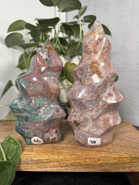Sea Jasper Flames - you pick