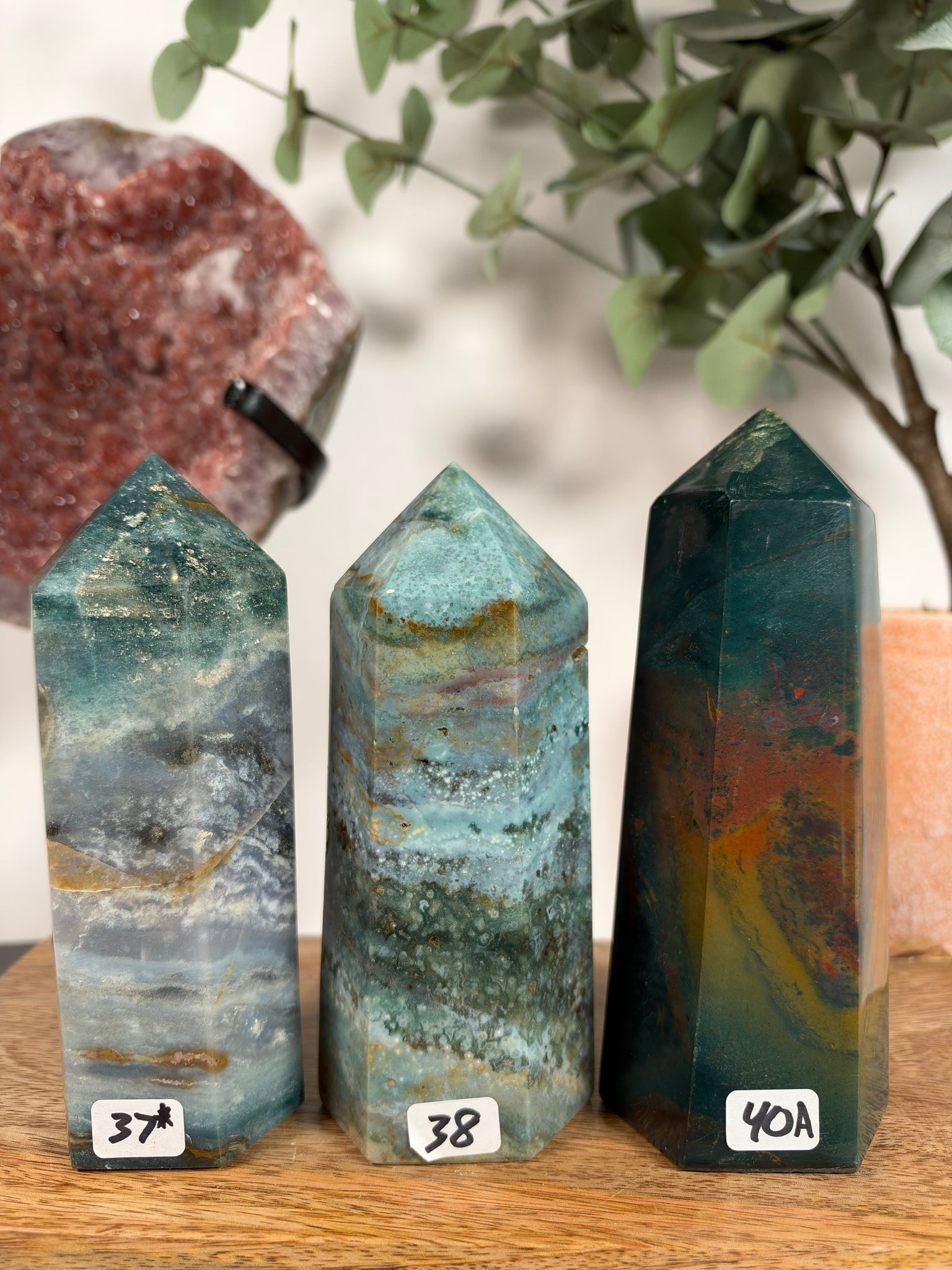 Sea Jasper Towers - you pick – Brianna’s Gem Shack LLC