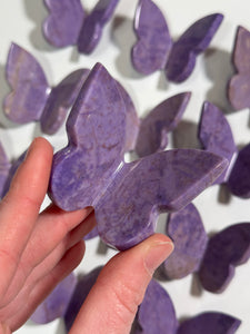 Purple Jade 3D Butterfly